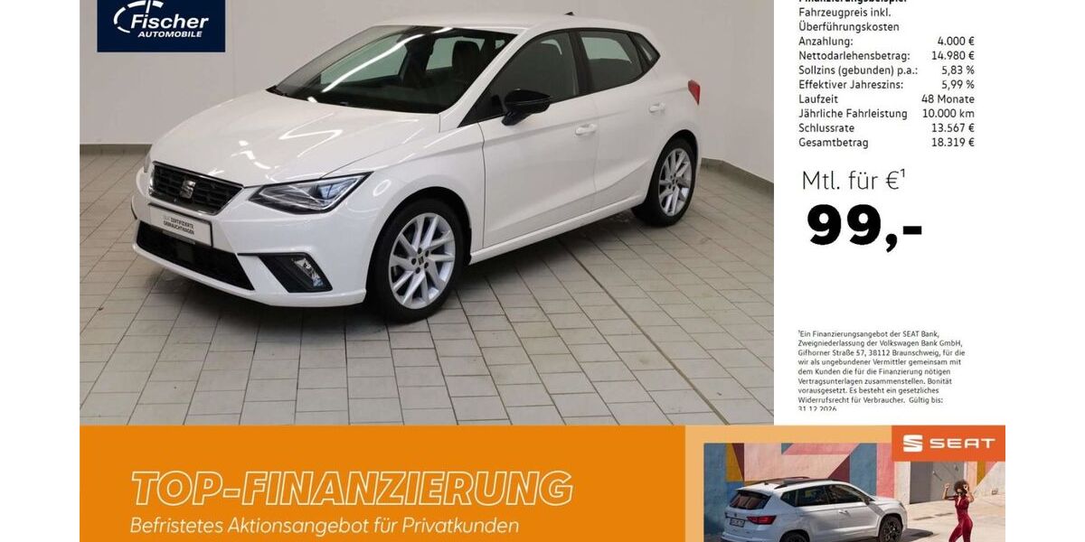 Seat Ibiza 34.537 km 18.980 &euro; Amberg 92224