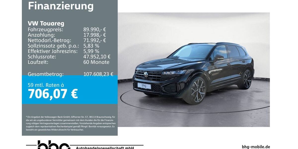 VW Touareg 1.146 km 89.990 &euro; Freiburg 79115