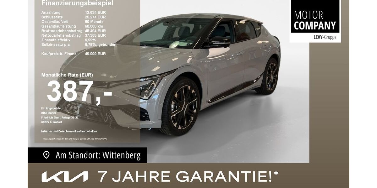 Kia EV6 9.999 km 47.480 &euro; Wittenberg 06886