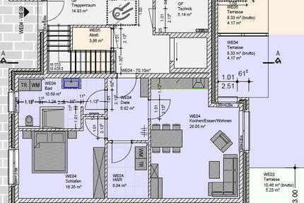 Wohnung Schortens - 2 Zimmer, 70 m&sup2;, 249.000&euro; | Angebot:27197626
