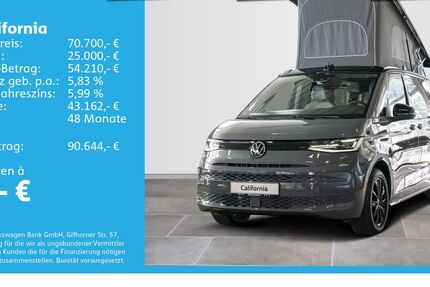 VW T7 California 16.001 km 61.250 € Ulm 89079