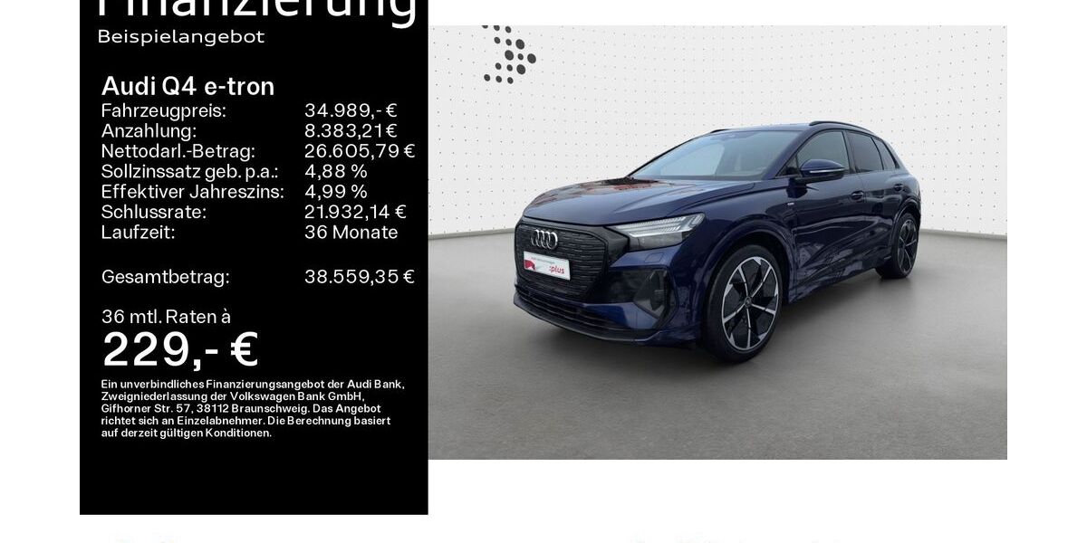 Audi Q4 e-tron 52.950 km 34.989 &euro; Hanau 63452
