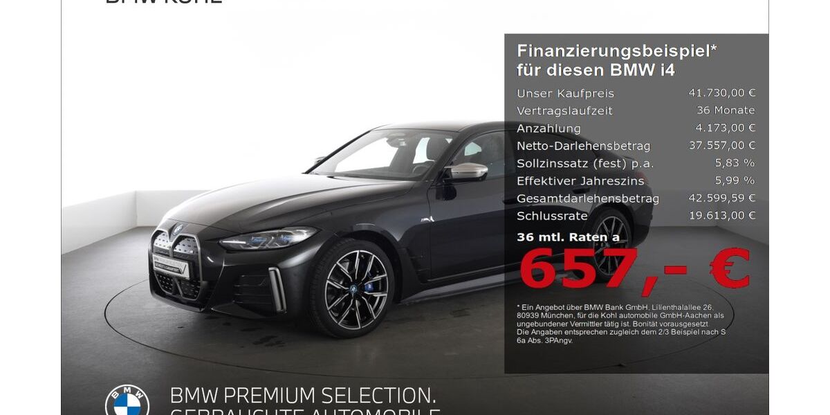 BMW i4 88.977 km 40.990 &euro; Aachen 52078