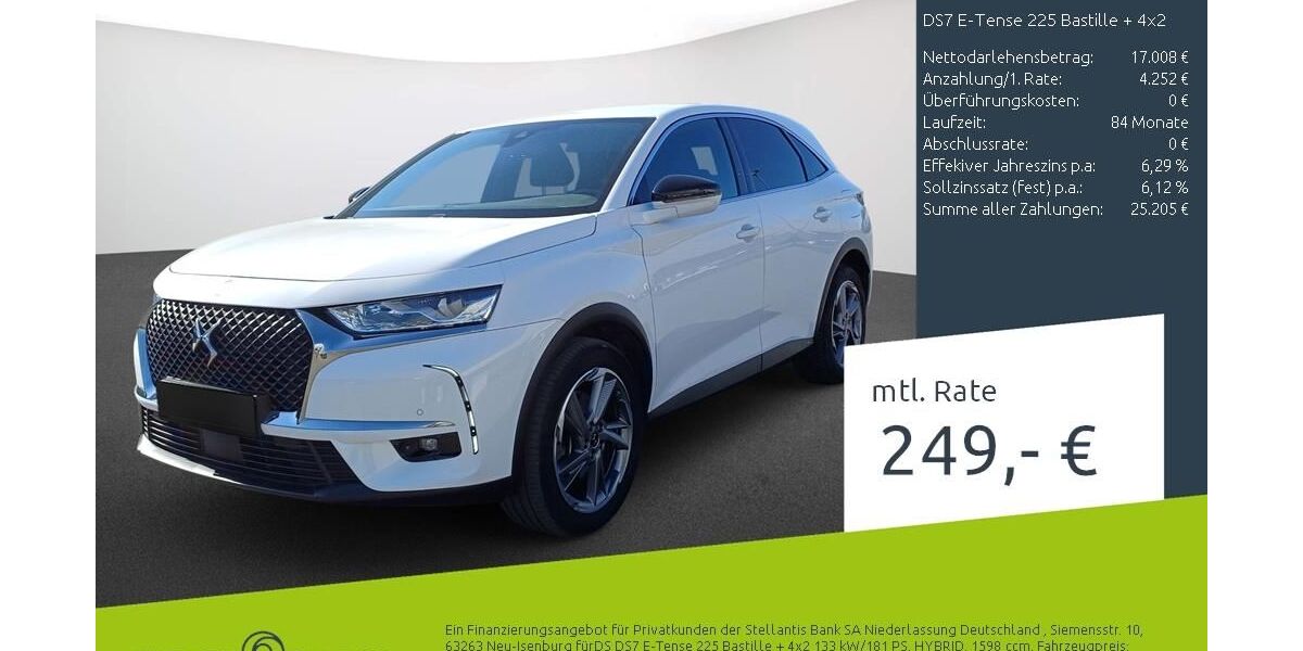 DS Automobiles DS7 (Crossback) 21.953 km 21.260 &euro; Borken 46325
