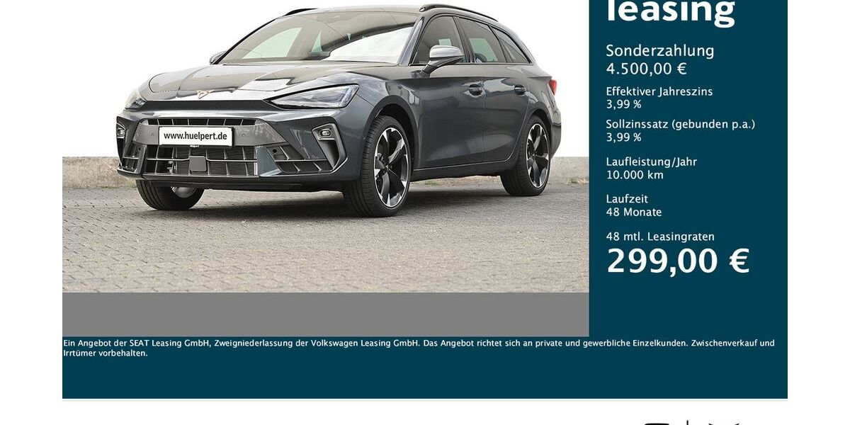 Cupra Leon 1.990 km 35.922 &euro; Dortmund 44269