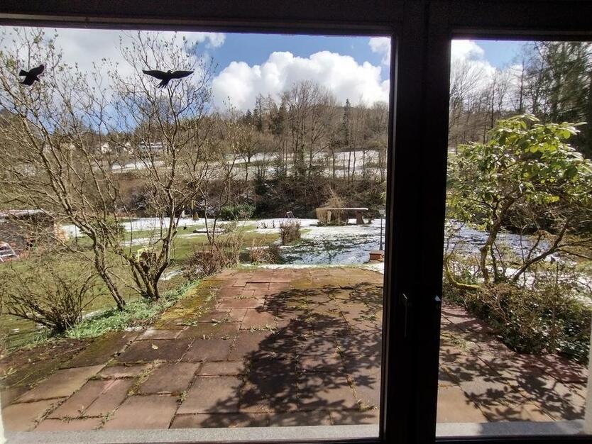 Helle, ruhige Dreizimmerwohnung mit Südterrasse und großem Garten am Albufer von Privat zimmer