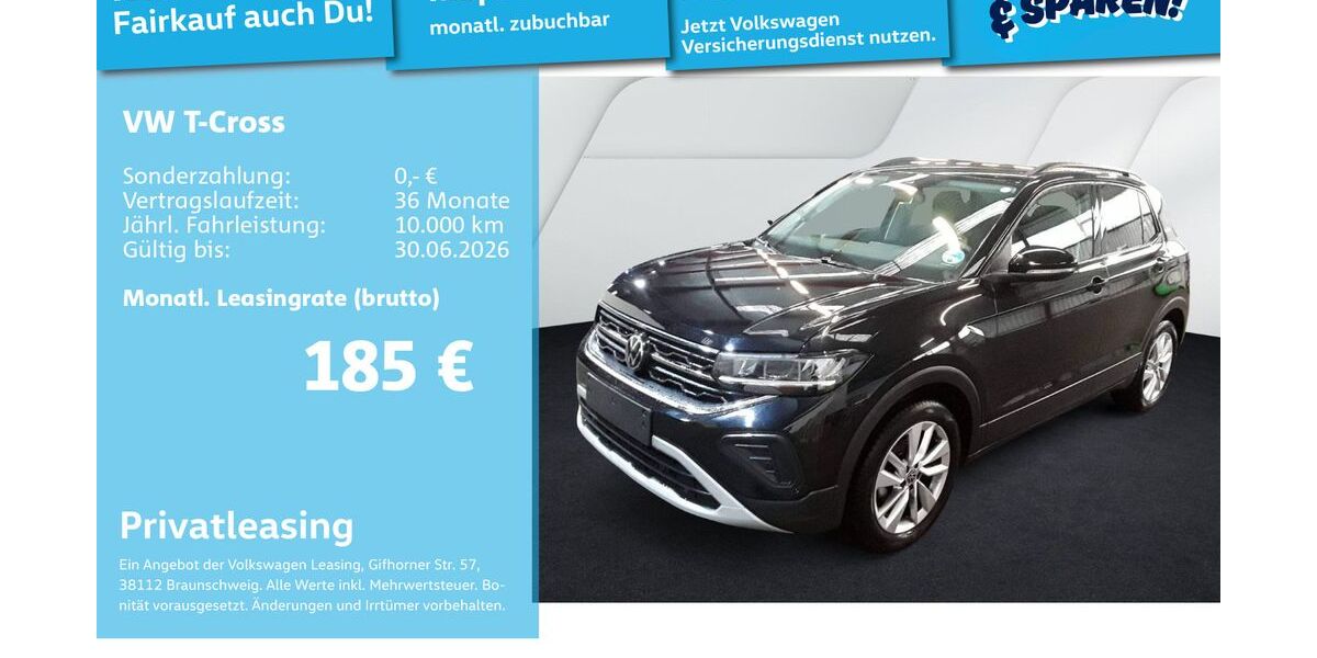 VW T-Cross 22.967 km 19.399 &euro; Mannheim 68309