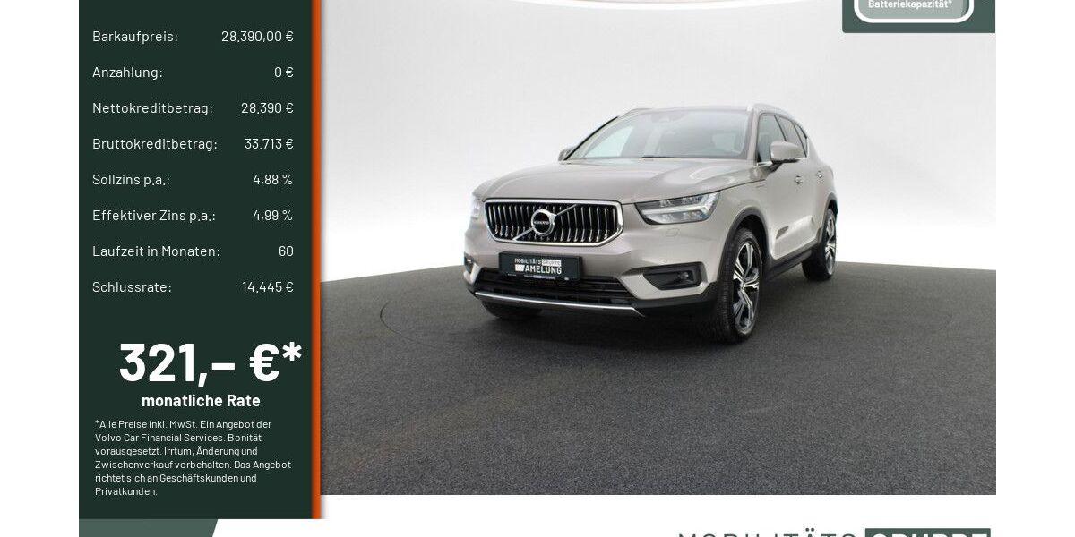 Volvo XC40 32.221 km 28.390 &euro; Engelskirchen 51766