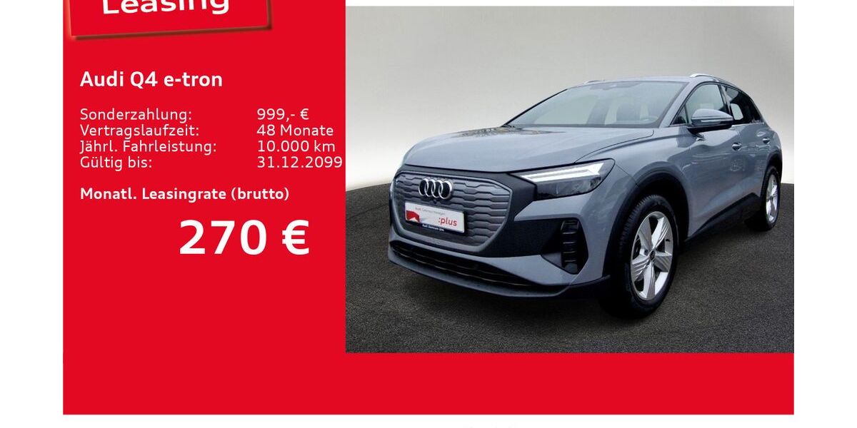 Audi Q4 e-tron 29.689 km 24.460 &euro; Ulm 89073