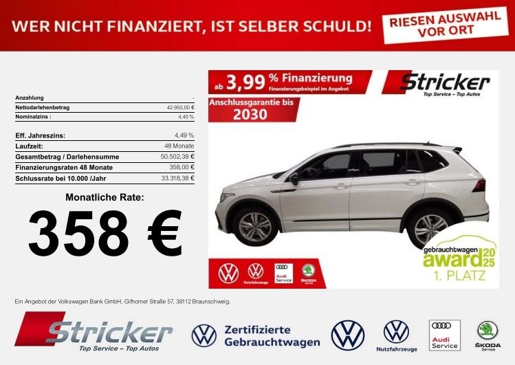 VW Tiguan 23.395 km 42.949 &euro; Horn-Bad Meinberg 32805