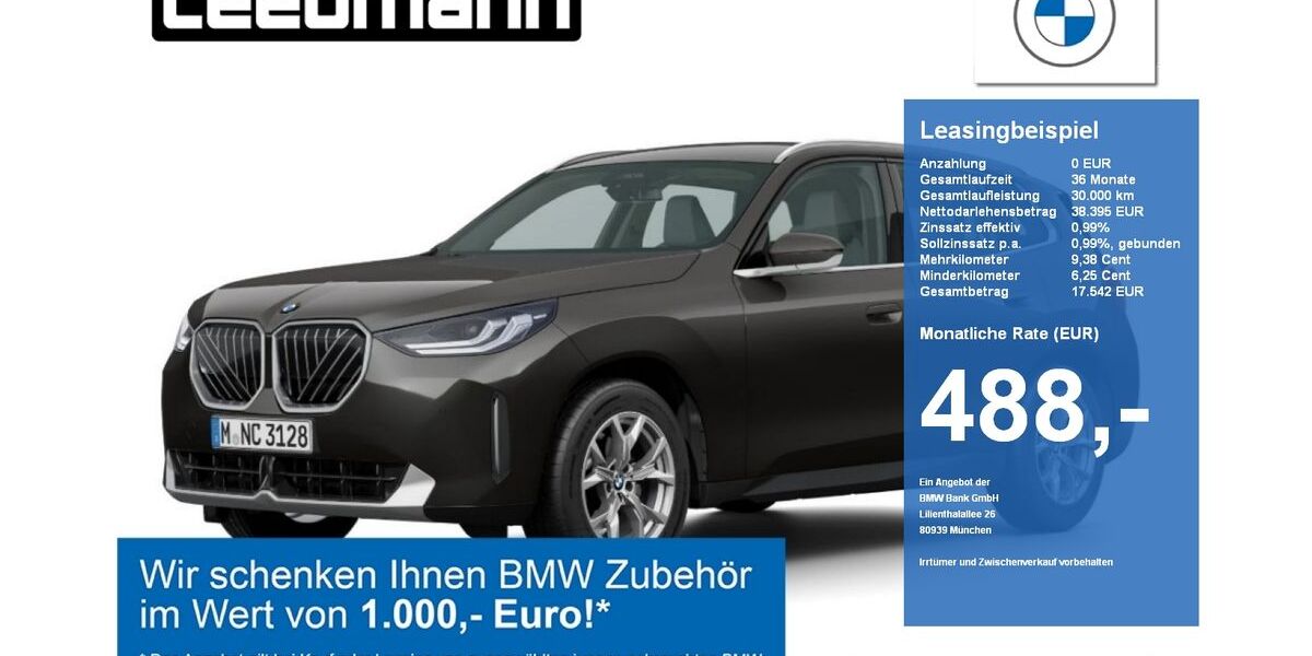 BMW X3 11.456 km 45.690 &euro; Deggendorf 94469