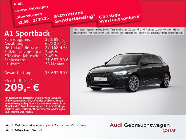 Audi A1 7.714 km 33.889 € Eching 85386