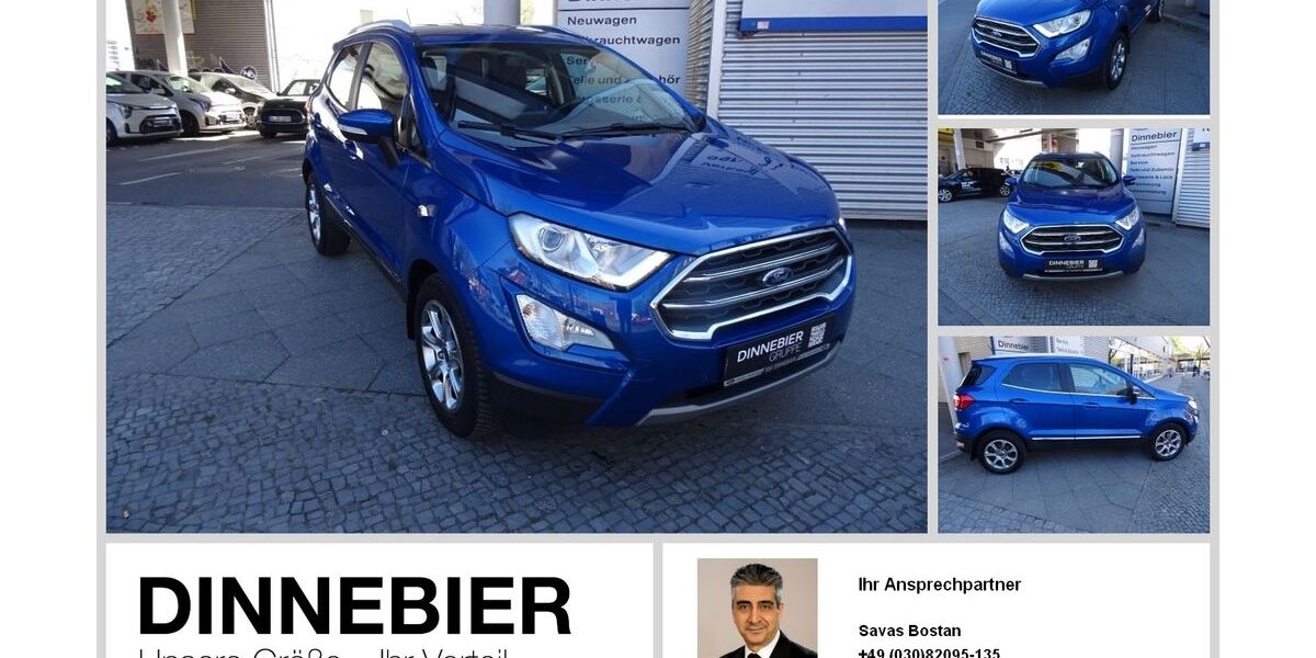 Ford EcoSport 95.193 km 13.370 &euro; Berlin 14199