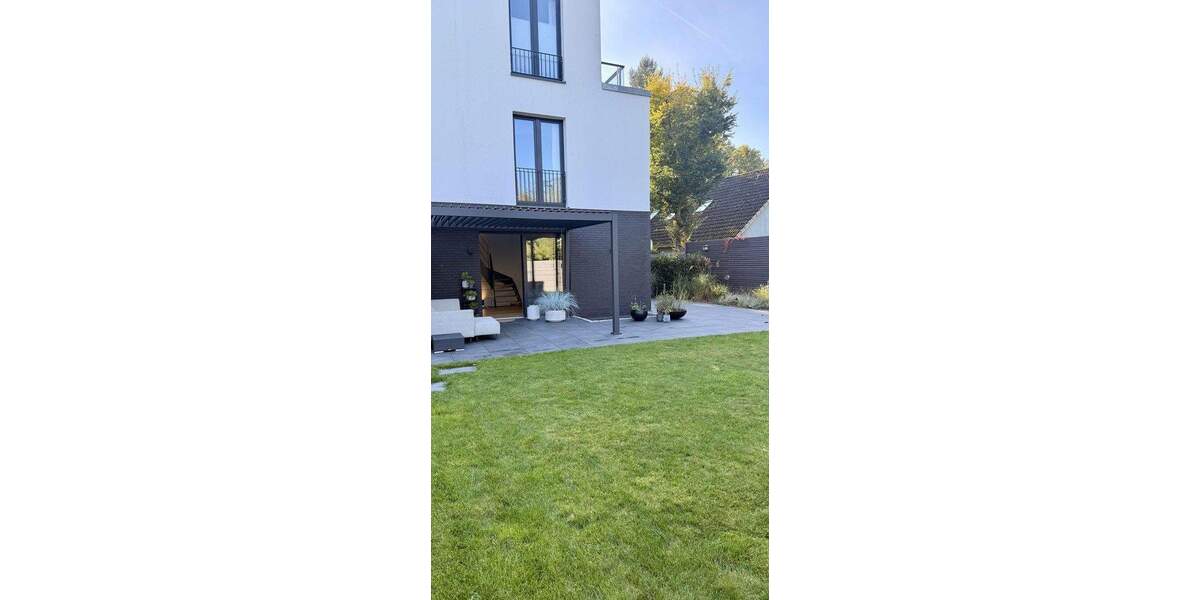 Modernes Endhaus am Brabandkanal mit großem Garten, Dachterrasse und Wellnessbereich 4 zimmer