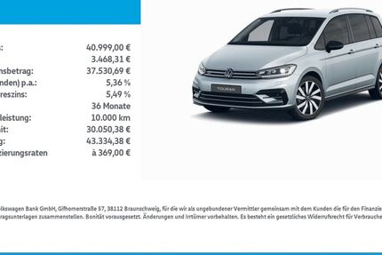 VW Touran 15.600 km 40.999 &euro; Mühlhausen/Thüringen 99974