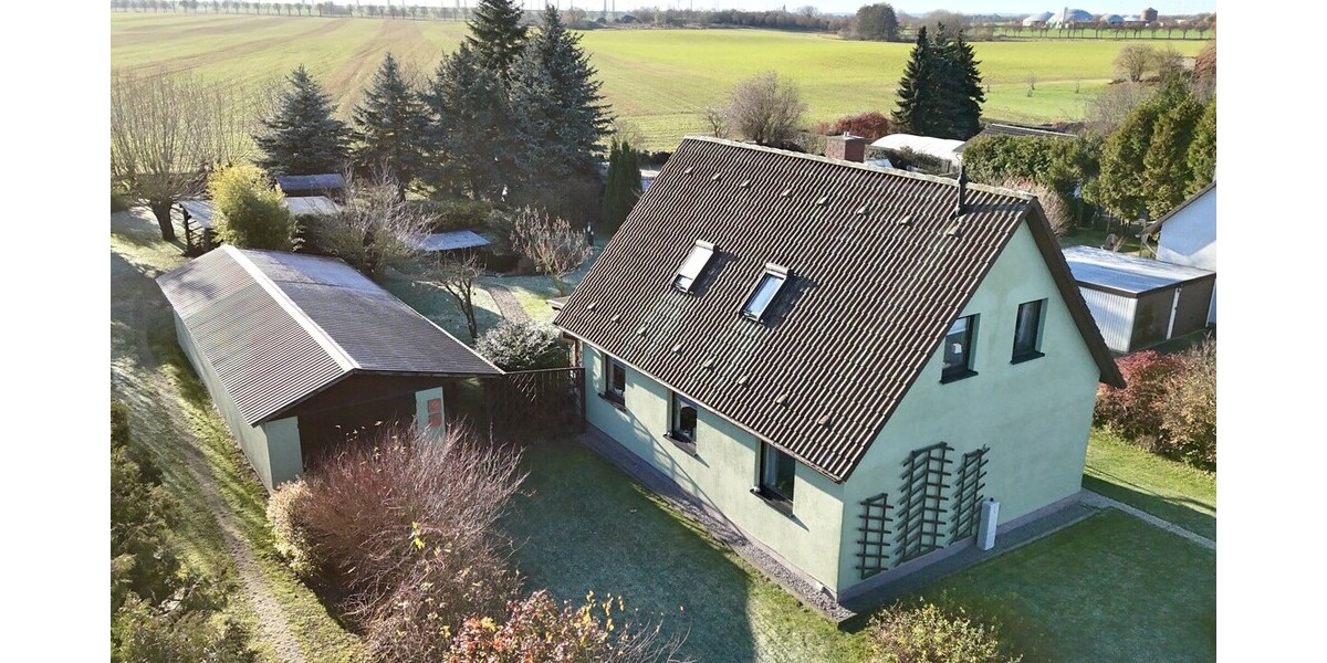 HORN IMMOBILIEN ++ charmantes Einfamilienhaus mit schönem Grundstück in Göritz bei Prenzlau - Einfamilienhaus Göritz | Angebot:27119866
