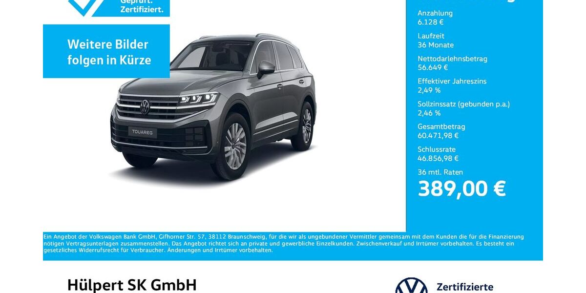 VW Touareg 8.248 km 60.488 &euro; Bergkamen 59192