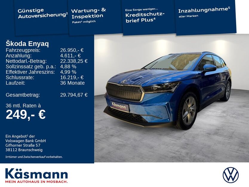 Skoda Enyaq 42.725 km 26.950 € Mosbach 74821
