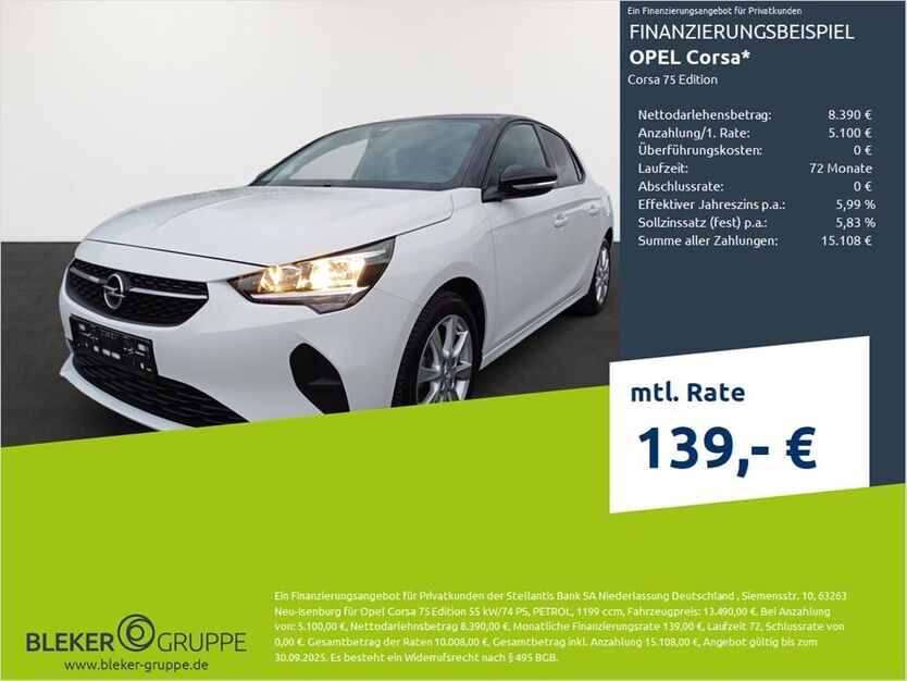 Opel Corsa 19.050 km 12.480 € Dülmen 48249