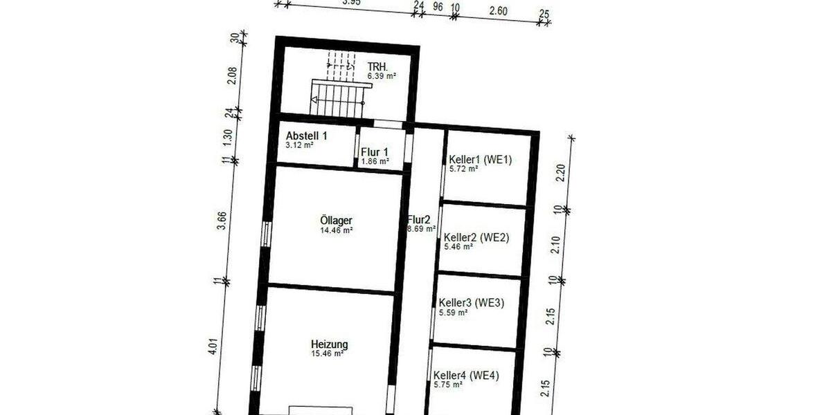 Erdgeschoßwohnung Gernsheim - 2 Zimmer, 87 m&sup2;, 1.100&euro; | Angebot:24700367