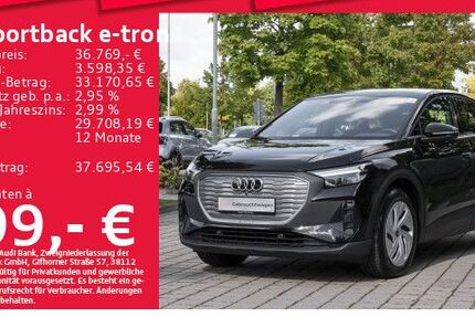 Audi Q4 e-tron 34.444 km 36.769 € München 80935