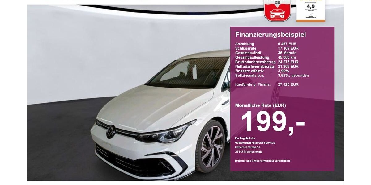 VW Golf 20.000 km 27.420 &euro; Albbruck 79774