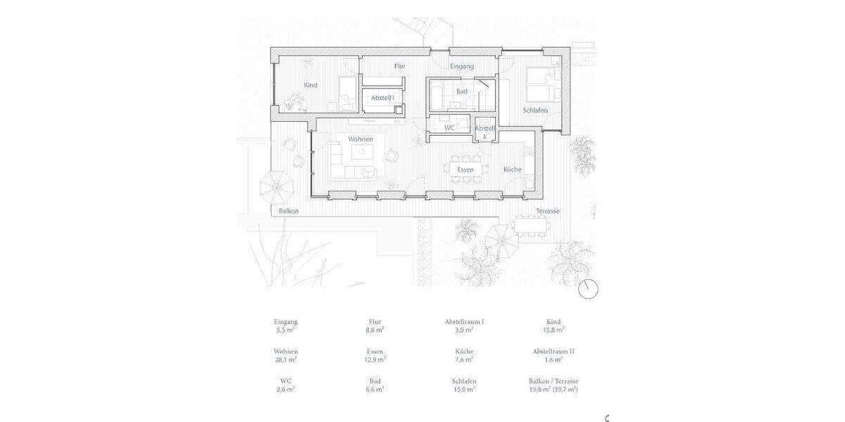 Einfamilienhaus Dresden Bühlau/Weißer Hirsch - 3 Zimmer, 107 m&sup2;, 2.490&euro; | Angebot:25748891