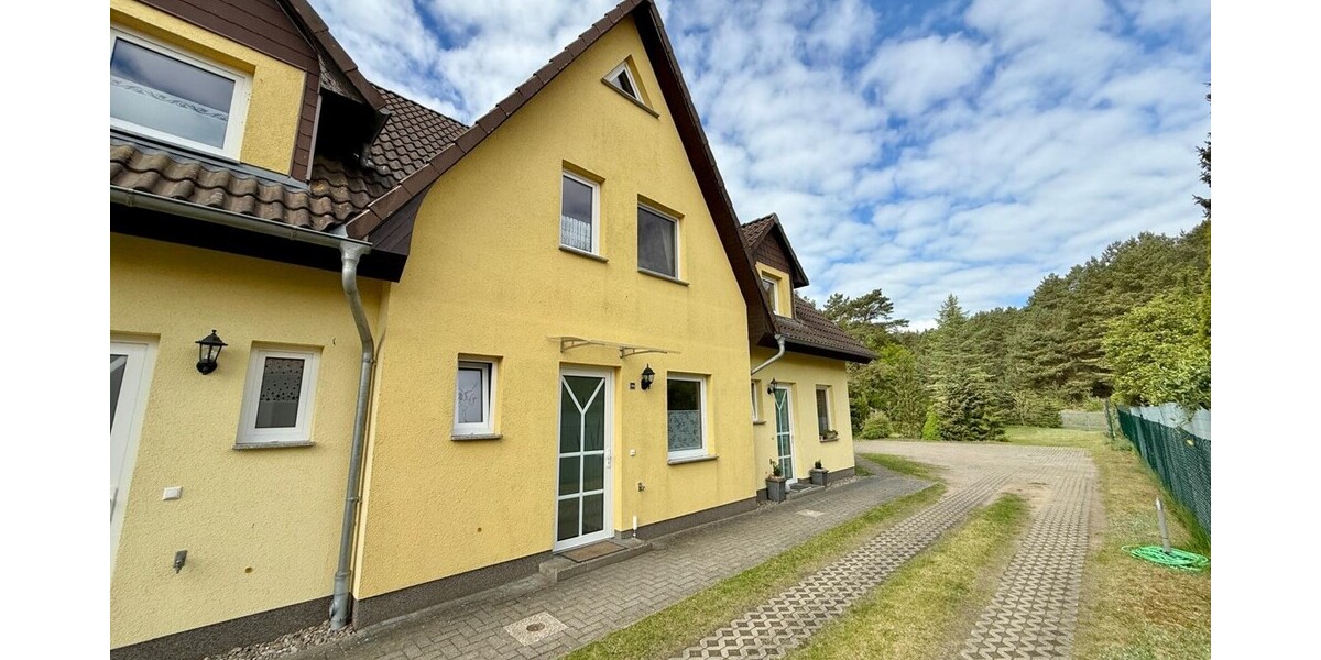 HORN IMMOBILIEN++ Wesenberg a. d. Bundeswasserstraße, gepflegtes RMH mit großem Grundstück und vielen Extras - Reihenmittelhaus Wesenberg | Angebot:26779946