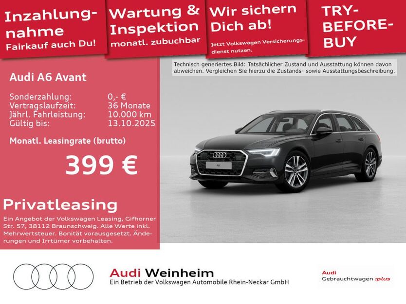 Audi A6 34.413 km 42.999 € Weinheim 69469