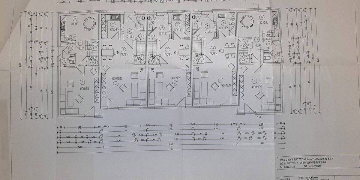 Reihenendhaus Varel-Dangast Dangast - 4 Zimmer, 80 m&sup2;, 305.000&euro; | Angebot:26210659