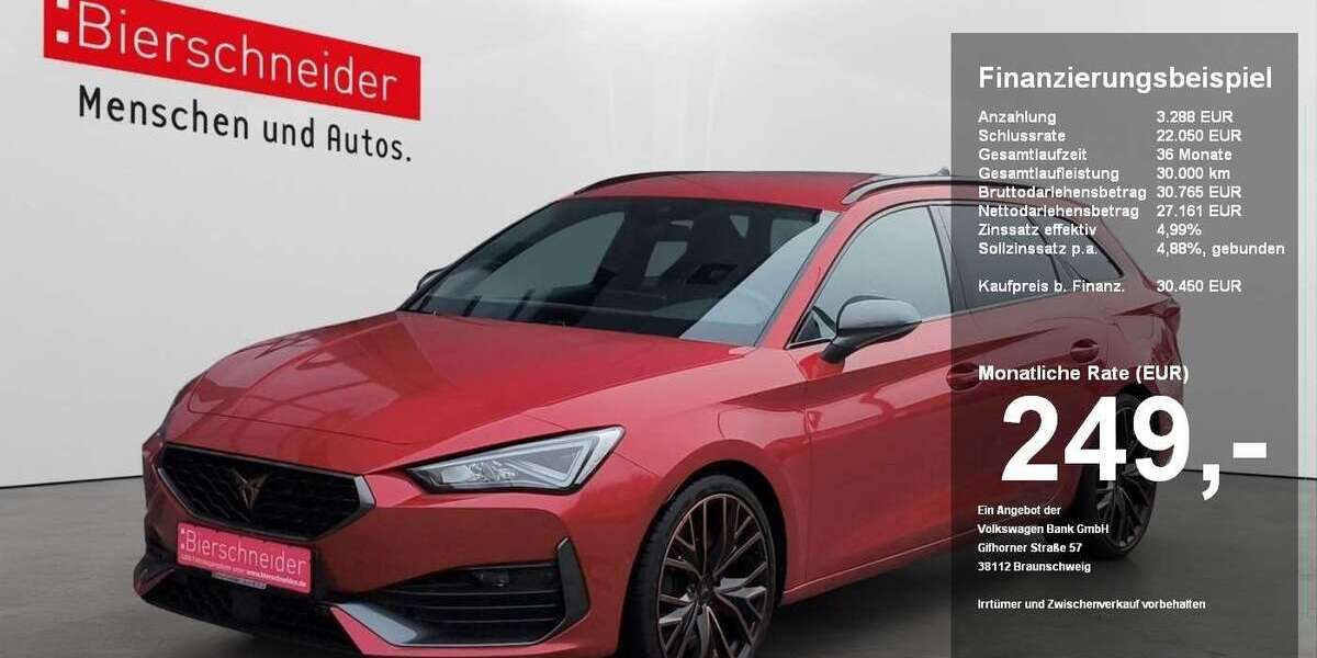 Cupra Leon 7.145 km 30.450 &euro; Regensburg 93055