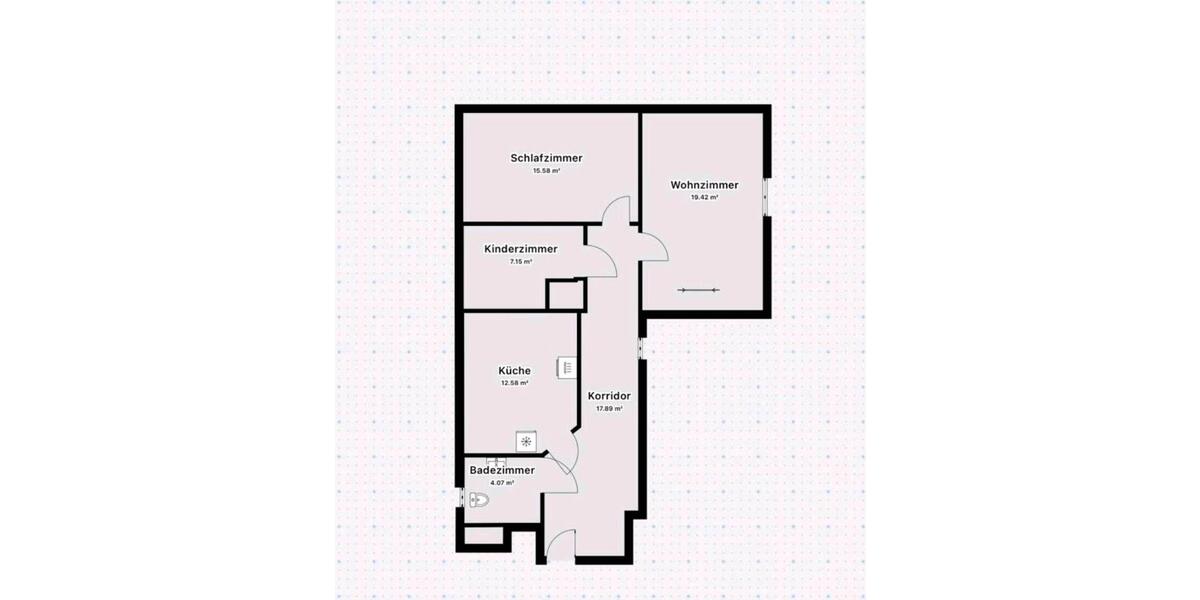 Dachgeschoßwohnung Nordenham - 3 Zimmer, 78 m&sup2;, 975&euro; | Angebot:26227784