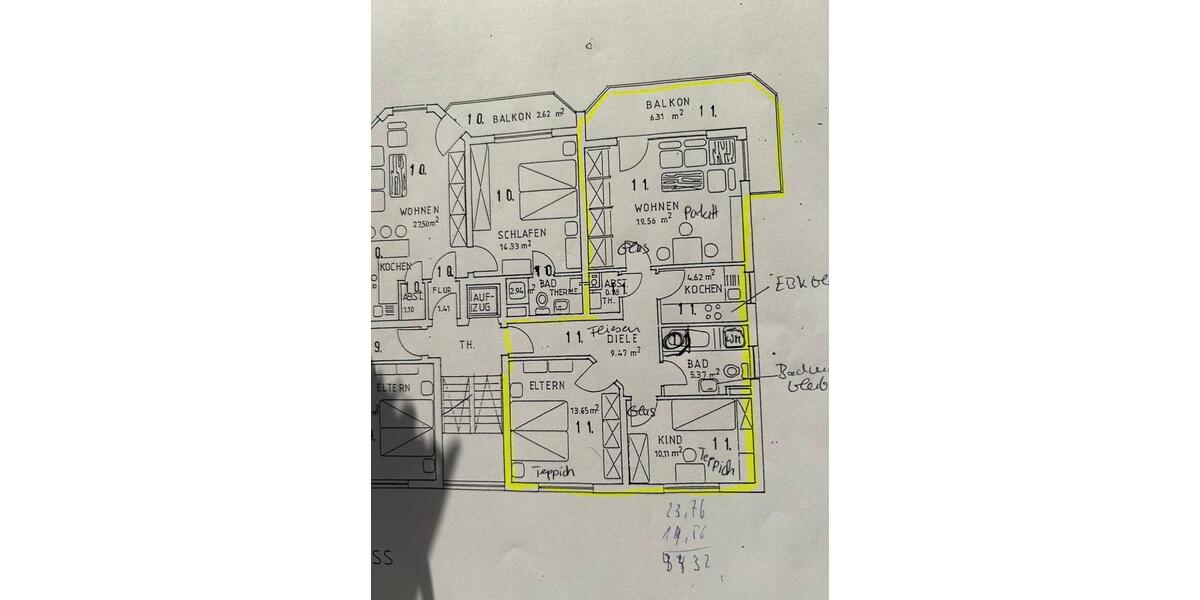 Etagenwohnung Koblenz Bubenheim - 3 Zimmer, 70 m&sup2;, 345.000&euro; | Angebot:26992898