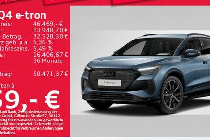 Audi Q4 e-tron 7.882 km 46.469 &euro; Eching 85386
