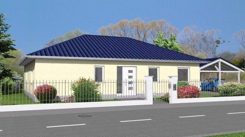 Wie wär es mit einem Bungalow? ( individuelles Architektenhaus ) in Traumlage in Panketal ! im Alleinauftrag