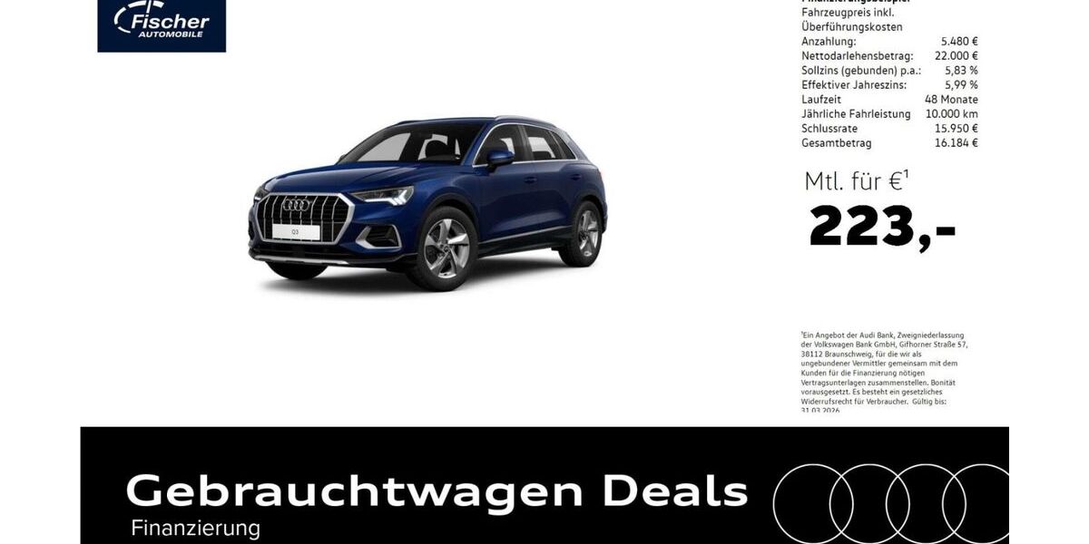 Audi Q3 49.937 km 27.480 &euro; Neumarkt 92318
