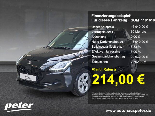 Suzuki Swift 1.683 km 16.940 &euro; Erfurt 99086