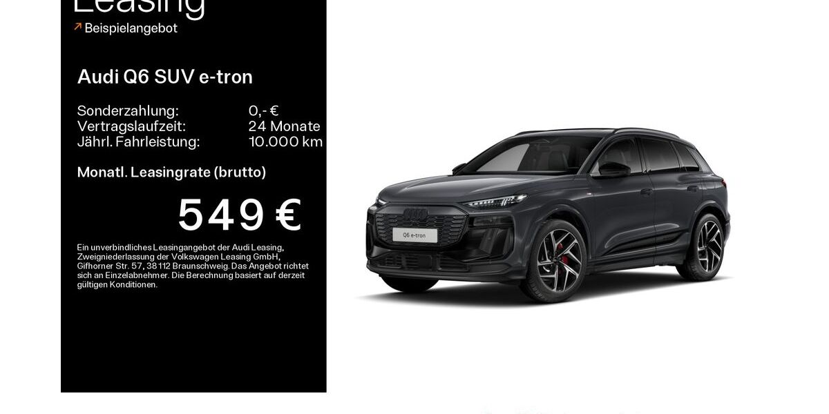 Audi Q6 e-tron 8.845 km 59.280 &euro; Schweinfurt 97424