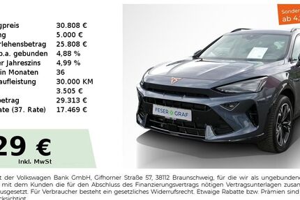 Cupra Formentor 23.730 km 30.808 € Lauf an der Pegnitz 91207