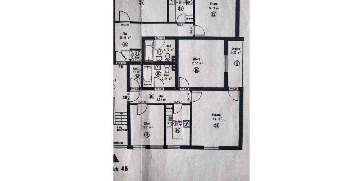 Etagenwohnung Bielefeld Großdornberg - 3 Zimmer, 67 m&sup2;, 175.000&euro; | Angebot:25409952
