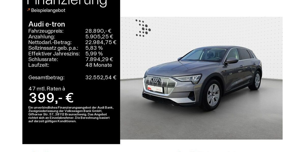 Audi e-tron 30.793 km 27.890 &euro; Oberursel 61440