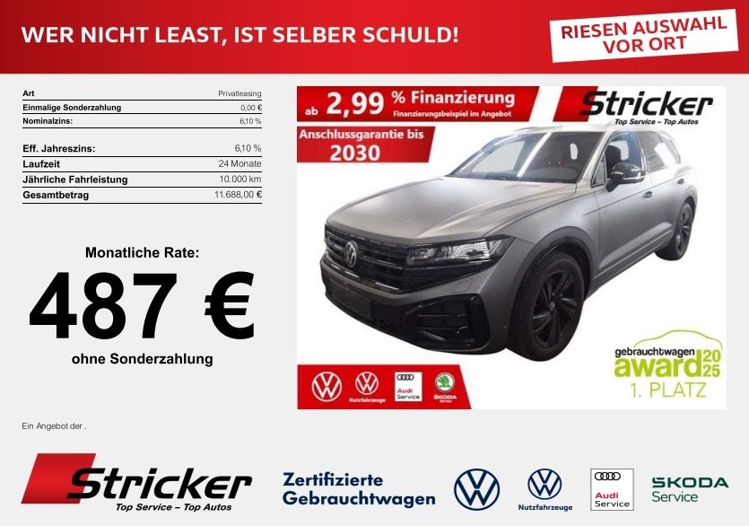 VW Touareg 48.194 km 66.949 &euro; Horn-Bad Meinberg 32805
