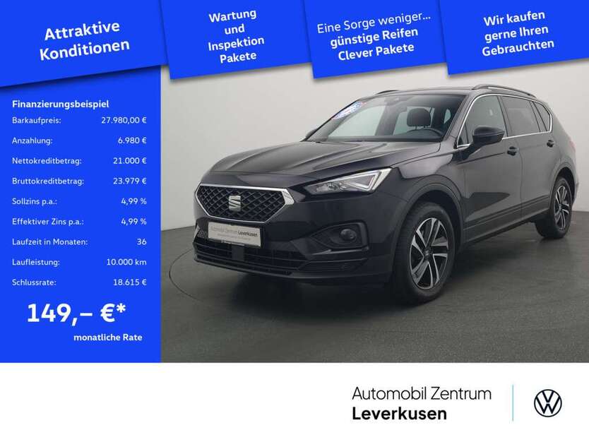 Seat Tarraco 73.434 km 27.980 € Leverkusen 51379