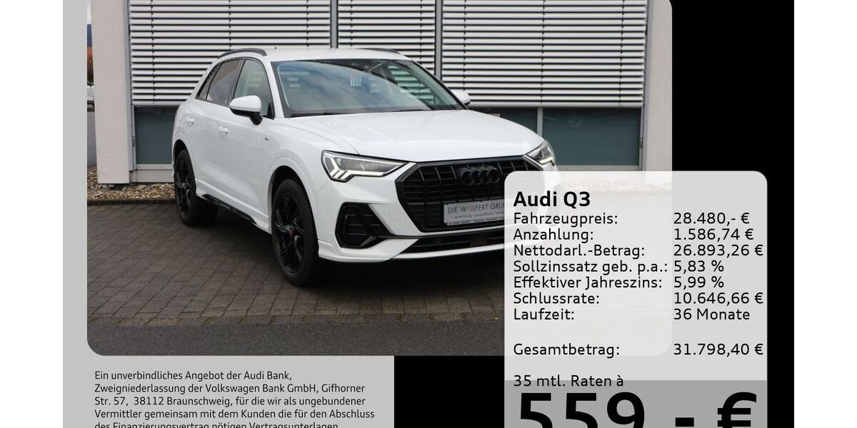 Audi Q3 91.400 km 28.480 &euro; Buergstadt 63927