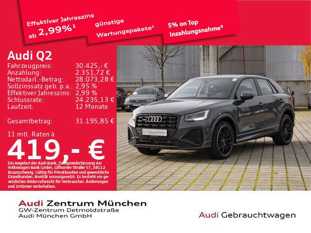 Audi Q2 38.073 km 30.425 &euro; München 80935