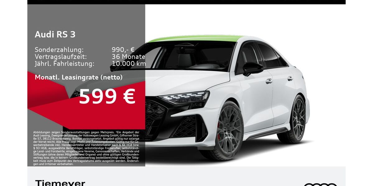 Audi RS3 2.050 km 64.570 &euro; Remscheid 42897