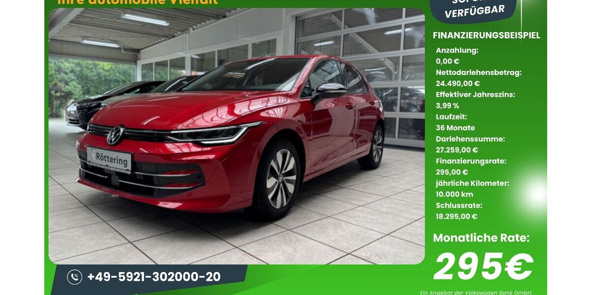 VW Golf 11.058 km 22.890 &euro; Schüttorf 48465