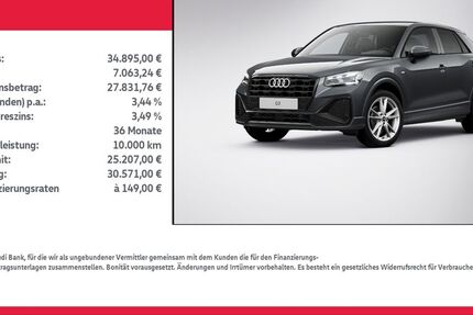Audi Q2 6.883 km 34.895 &euro; Nordhausen 99734