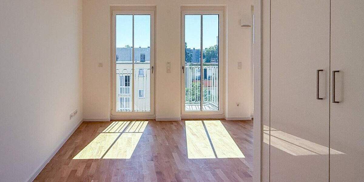 Helle 1-Zimmerwohnung, ruhige Seitenstraße mit urbanem Stadtblick 1 zimmer