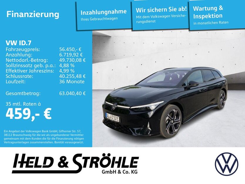 VW ID.7 9.001 km 56.450 € Neu-Ulm 89231